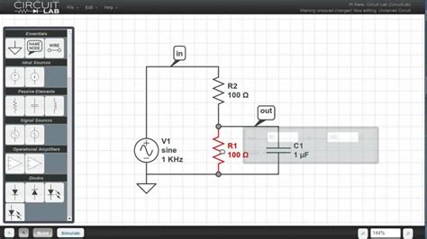 disegnare circuiti elettrici online.